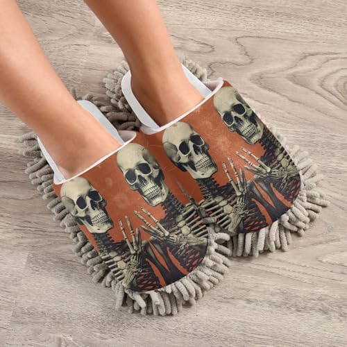 Relaxing Chocolate Box Mop Slippers