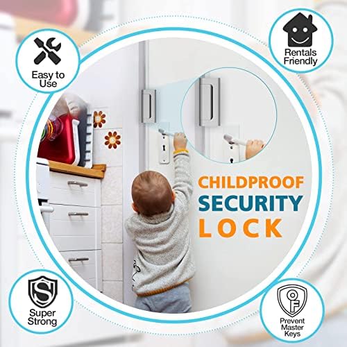 Secure Home Door Lock Set for Kids