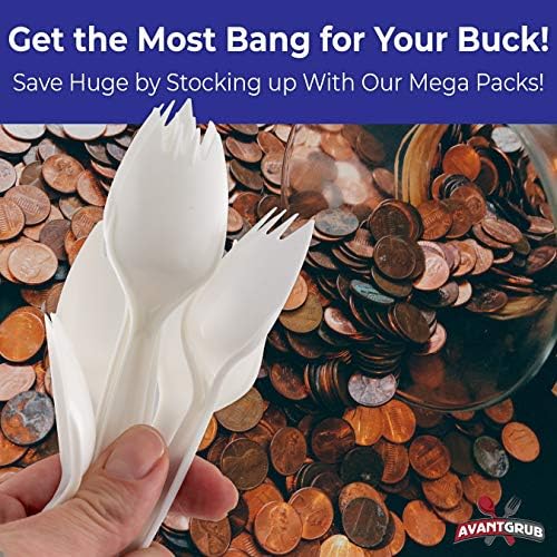 100-Piece BPA-Free Sporks