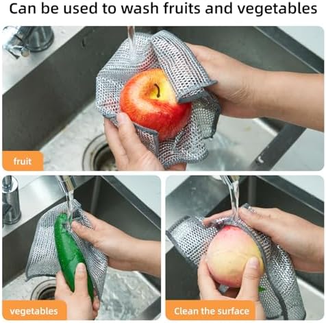 Powerful Wire Cleaning Cloth for Kitchen Home Uses