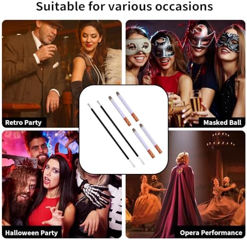 Cleenen Flapper Cigarette Holder Costume Accessories for Halloween