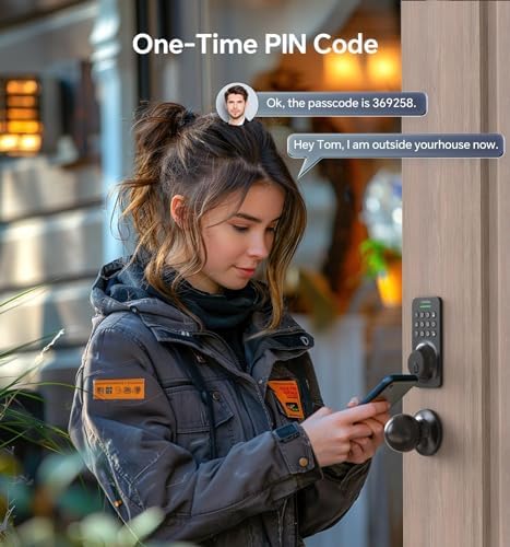Secure Front Door Access with the Ulecoce Keyless Entry Deadbolt