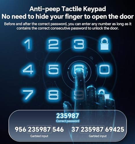 Secure Front Door Access with the Ulecoce Keyless Entry Deadbolt
