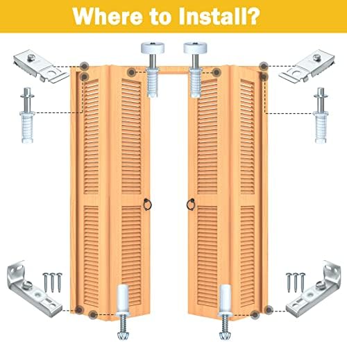 Bifold Door Hardware Kit for Easy Repair