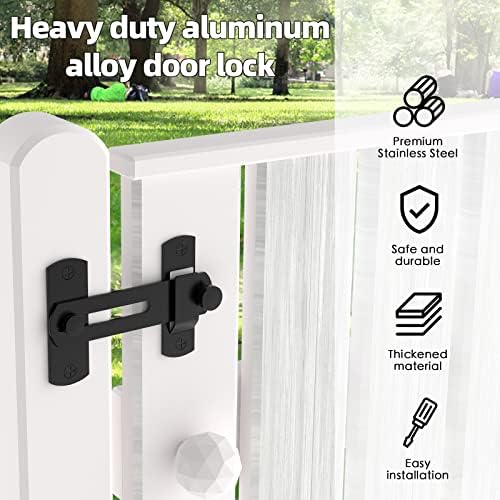 180-Degree Door Lock for Safety