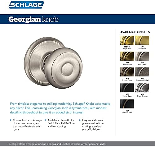 Schlage Door Knob Lock - Passage Use