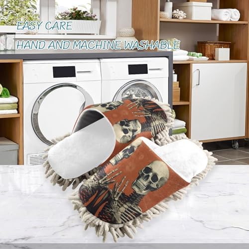Relaxing Chocolate Box Mop Slippers