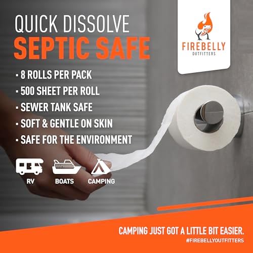 Biodegradable RV Toilet Paper
