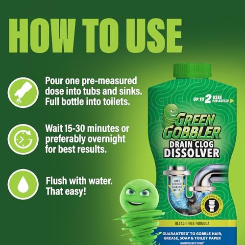 Get Unstuck Instantly with the Green Gobbler Drain Clog Solver