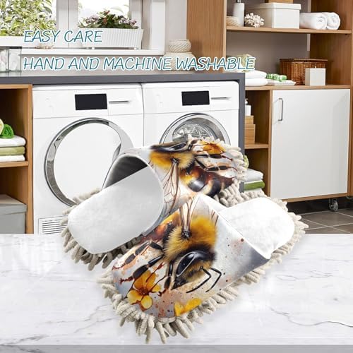 Cozy Soft Mop Slippers Womens Kitchen Essential