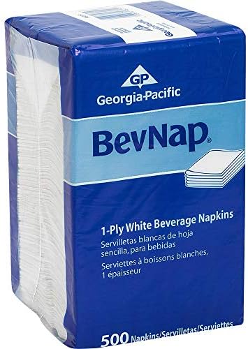 Durable 1-Ply Beverage Napkins