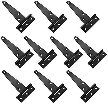 Premium Rust-Resistant T-Strap Door Hinges