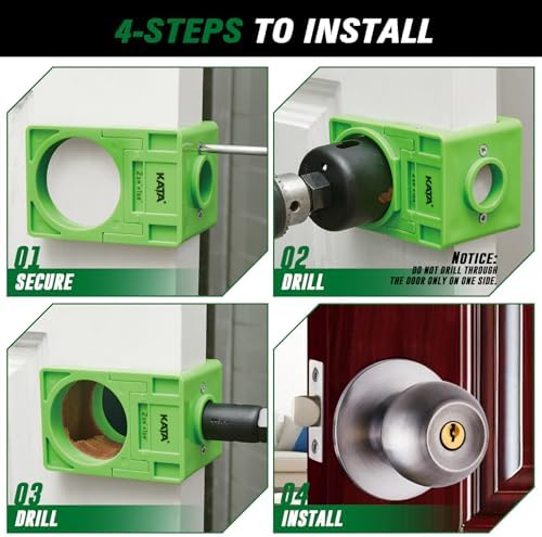 KATA Door Lock Installation Kit Green
