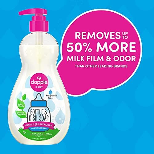 Dapple Gentle Baby Bottle Soap Hypoallergenic
