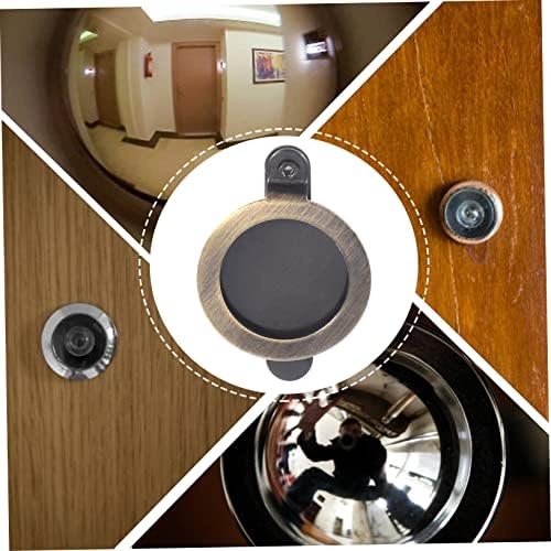 MERRYHAPY 2-Piece Cat Eye Back Cover Plate Door Viewer Protector