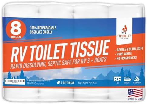 Biodegradable RV Toilet Paper