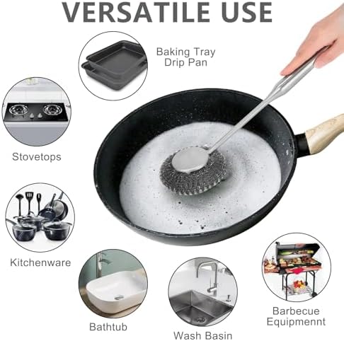 Effortless 304 Stainless Steel Scrub Set
