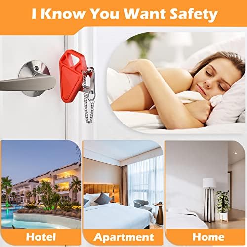 WINONLY Portable Door Lock for Travelers and Home Security