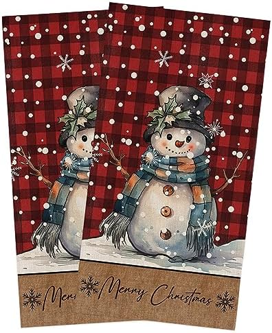 Seasons Greeting ZOE GARDEN Christmas Kitchen Towels