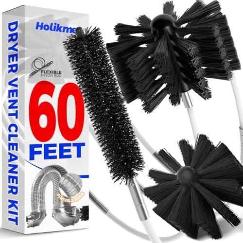 Long-lasting Dryer Vent Cleaner Kit at 60 Feet