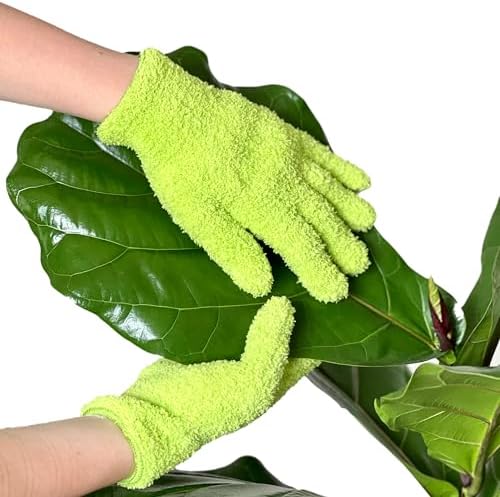 BLESS YOUR SOIL Gentle Washable Plant Leaves Dai Chi SST Microfiber Gloves