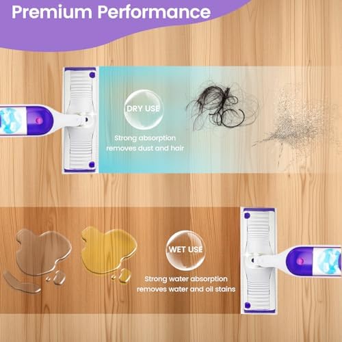 Freecaribou 20-Count Disposable Mop Pads for PowerMop Multi-Surface Mop