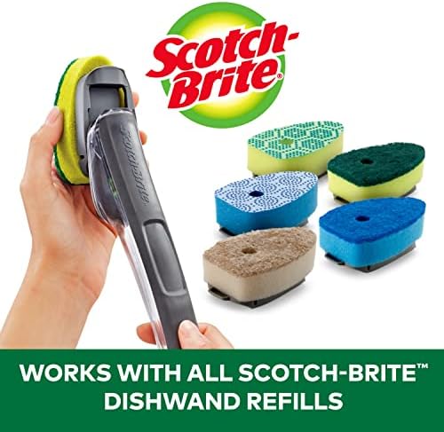 Scotch-Brite Heavy-Duty Advanced Soap Control Dishwand Kit