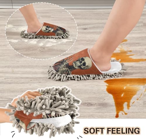 Relaxing Chocolate Box Mop Slippers