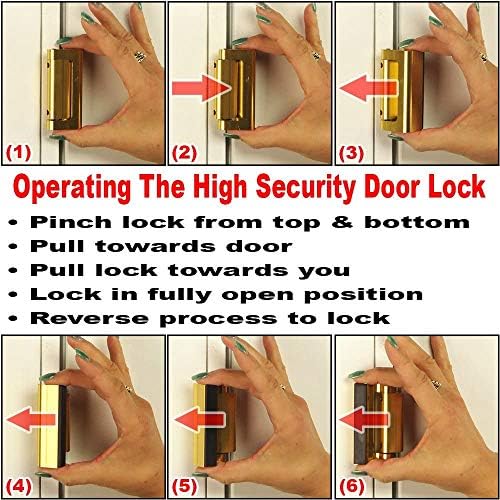 Prime-Line Door Reinforcement Lock