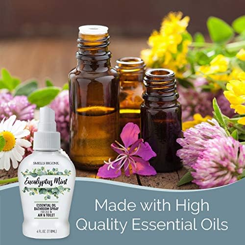 Begone - Eliminate Toilets odors 4 oz essential oil air freshener