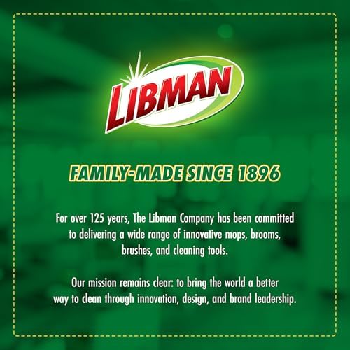 Libman Freedom Spray Mop Kit 24 Oz Reservoir Microfiber Pads Easy to Use