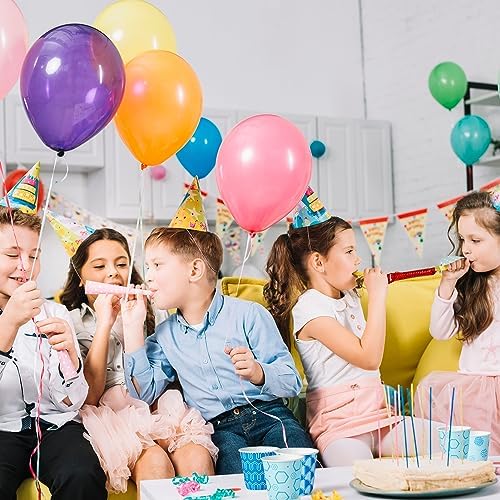 JOLLY PARTY 500Pack 3 oz Disposable Blue Paper Cups