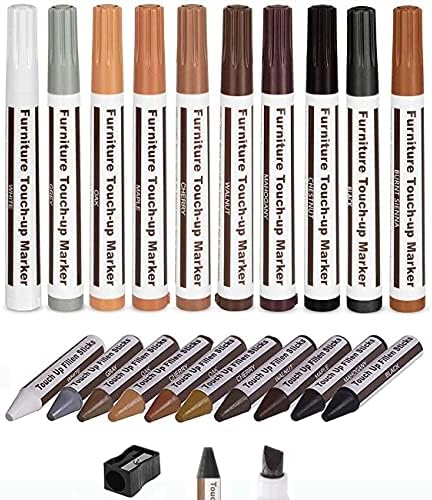 Furniture Markers with 21 Pcs Kit to Fix Scratches