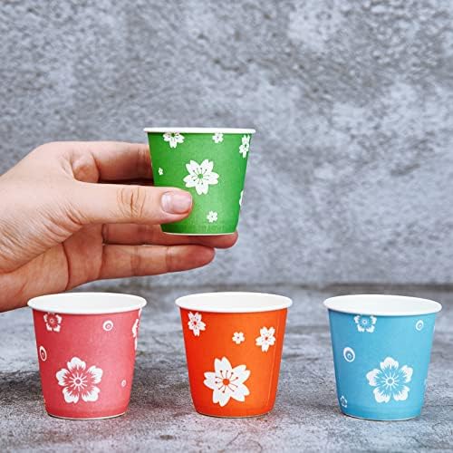 Reusable and Stylish 400-Pack of 3 oz Disposable Bathroom Cups