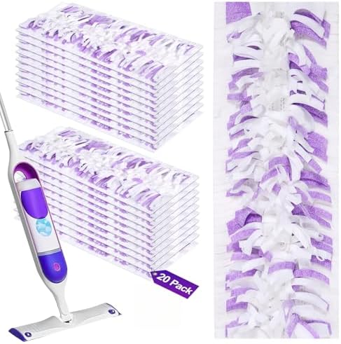 Freecaribou 20-Count Disposable Mop Pads for PowerMop Multi-Surface Mop