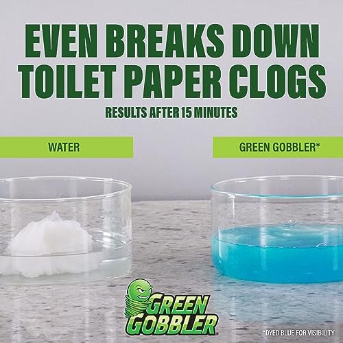 Effortlessly Clean Drains Green Gobbler Drain Clog Remover