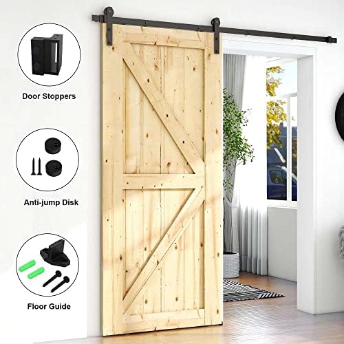66FT Barn Door Hardware Kit