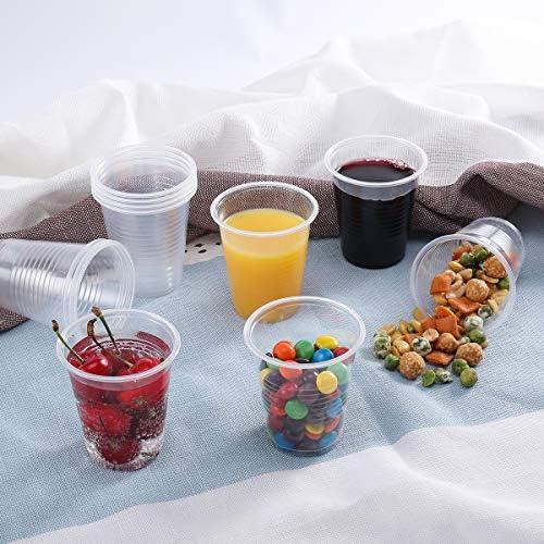 500-Pack Disposable Plastic Cups for Bulk Needs