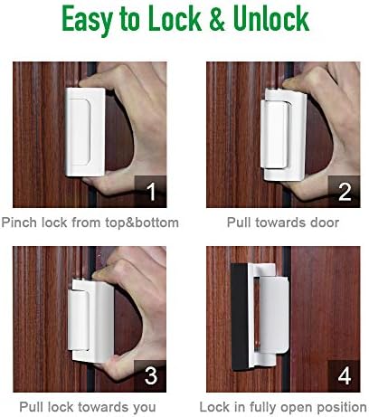 Secure Front Door Lock for Home Safety Kids Covered