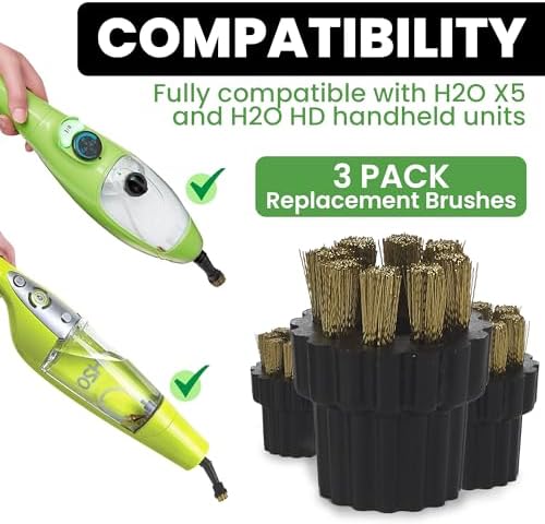 H2O MOP X5 Microscrubbing Brushes Set