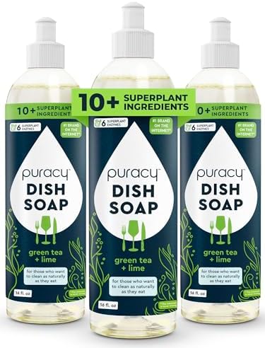 Eco-Friendly Dish Soap Set for Your Family