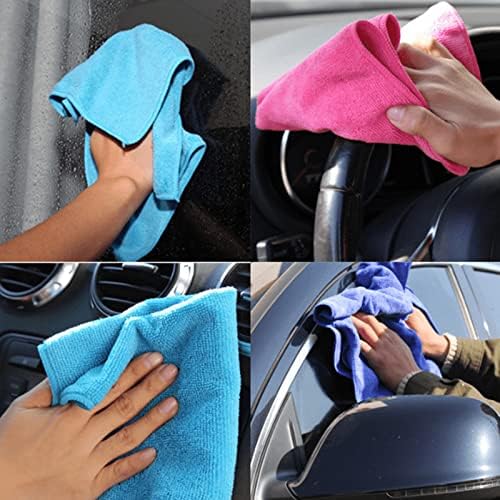 Nature Durable Microfiber Cleaning Cloth Set for Kitchen Car Home