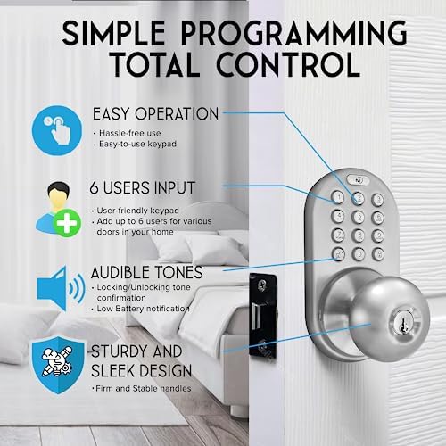 Premium Digital Door Lock with Keypad