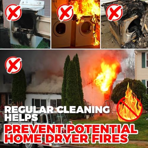 Long-lasting Dryer Vent Cleaner Kit at 60 Feet