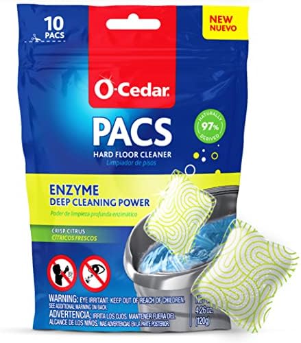 O-Cedar PACS Crisp Citrus Floor Cleaner 1-Pack