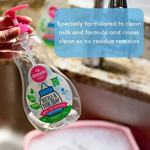 Dapple Gentle Baby Bottle Soap Hypoallergenic