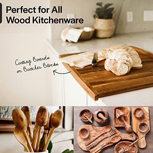 Thirteen Chefs Mineral Oil for Wood Cutting Board Conditioner