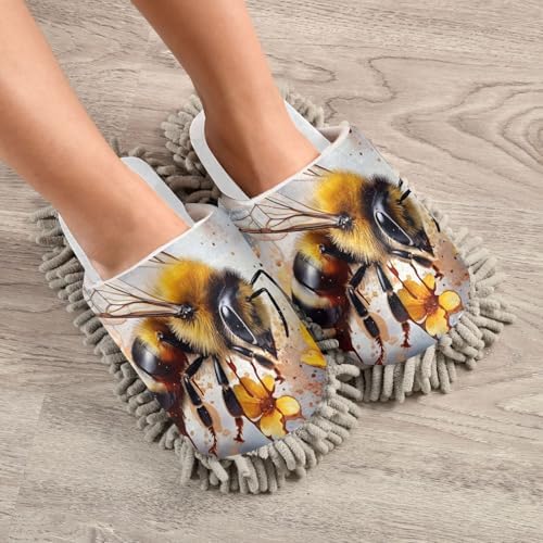 Cozy Soft Mop Slippers Womens Kitchen Essential