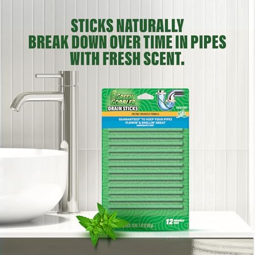 Natures Clean Power - Drain Cleaner with Enzymes for Sink Tubs Sewer