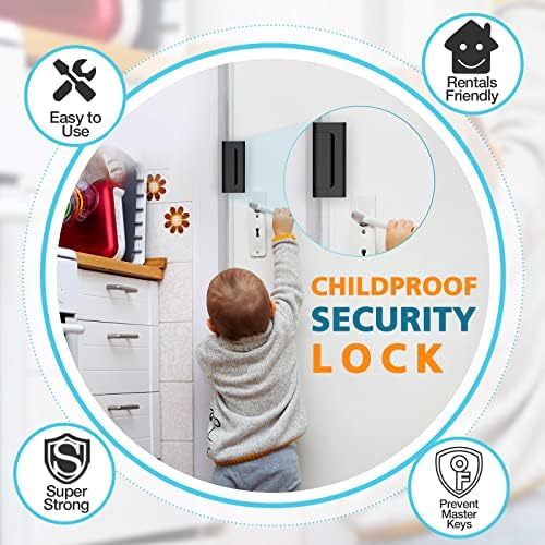 Secure Front Door Lock - 800 lbs Childproof